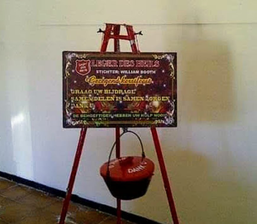 Inzamelingsactie Leger des Heils met kerstpotten verloopt moeizaam