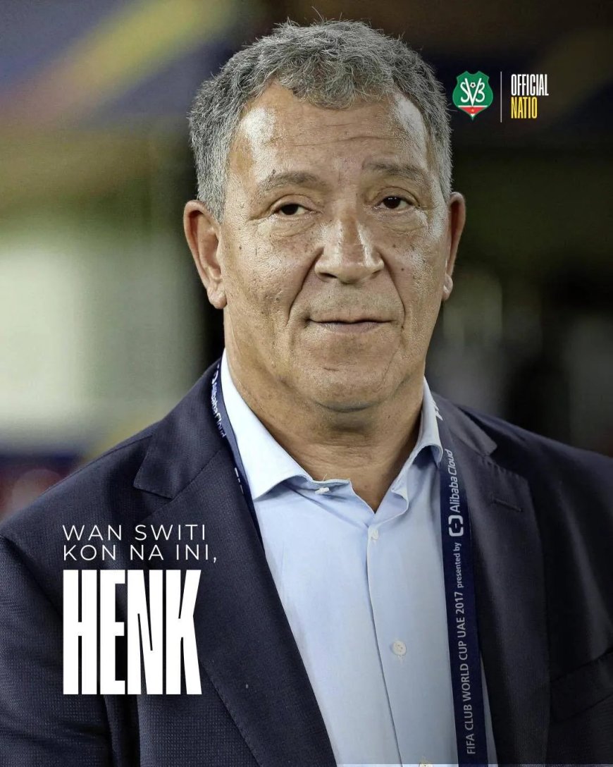 Henk ten Cate nieuwe bondscoach Suriname
