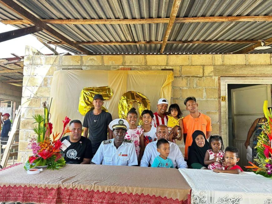 Gouden huwelijkvoor echtpaar Karman-Moelioredjo