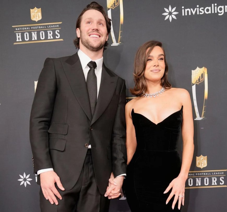 Hailee Steinfeld en NFL-speler Josh Allen in verwachting van eerste kind
