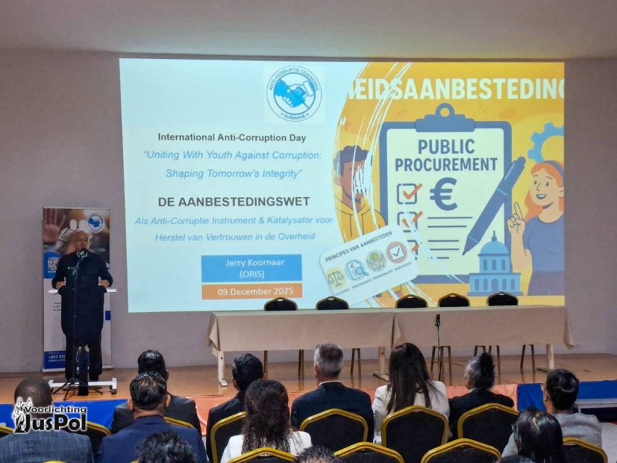 Nationaal anticorruptieseminar beoogt corruptiebestrijding te versterken
