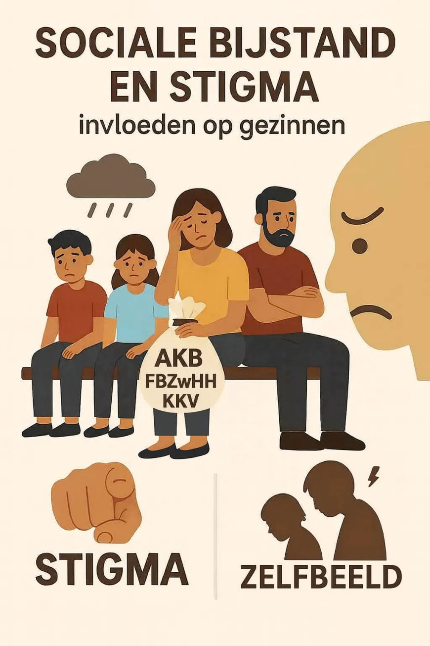 Sociale bijstand en stigma: hoe het zelfbeeld van gezinnen wordt beïnvloed