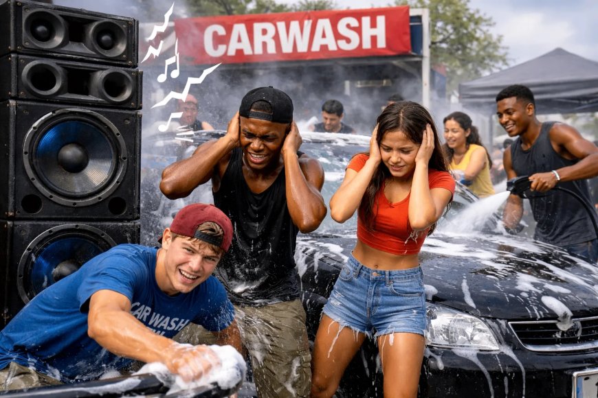 Districtscommissaris in actie tegen geluidsoverlast carwash-bedrijven in Wanica