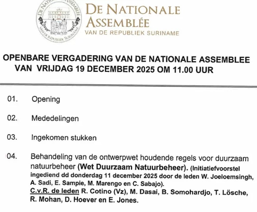 DNA buigt zich vrijdag over wet Duurzaam Natuurbeheer