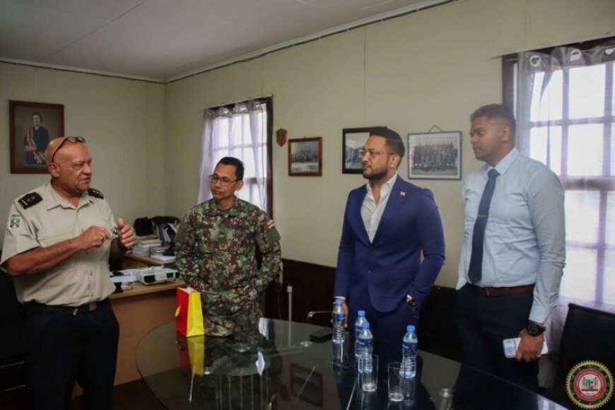 Minister Ramsaran: “Militaire Politie is ruggengraat van orde en gezag binnen Defensie”