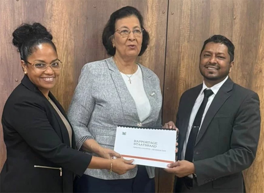 Staatsraad presenteert eerste schriftelijke jaarverslag aan president