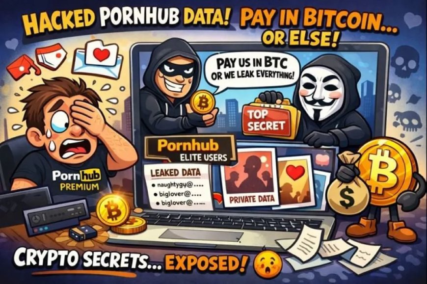 Gegevens ruim 200 miljoen gebruikers pornowebsite Pornhub door hackers buitgemaakt