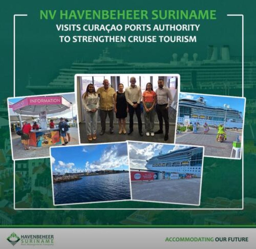 Cruisetoerisme als nieuwe groeipijler: Havenbeheer Suriname verdiept samenwerking met Curaçao