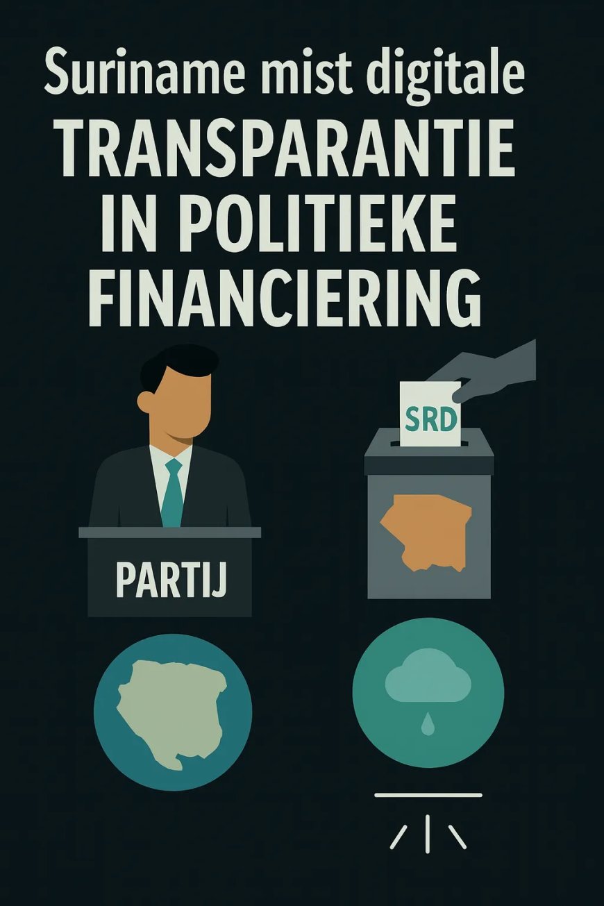 Suriname mist digitale transparantie in politieke financiering
