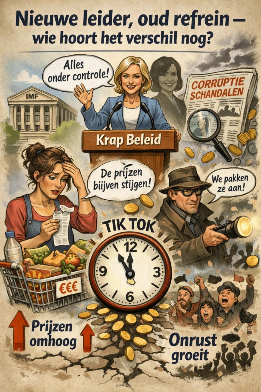 Nieuwe leider, oud refrein – wie hoort het verschil nog?