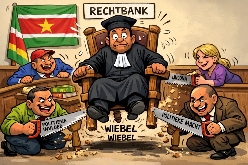 Hervorming of beïnvloeding? Zorgen rond politieke inmenging in het Surinaamse rechtssysteem