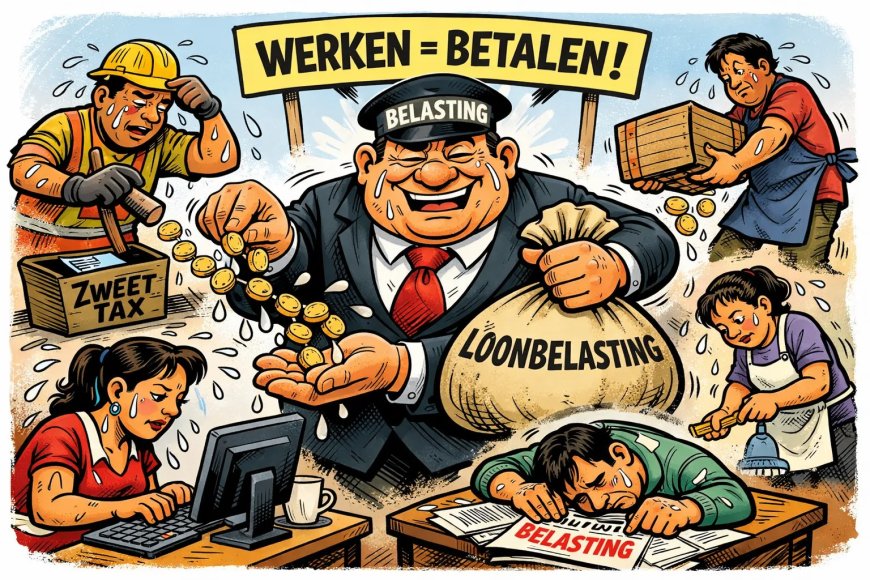 Belasting op zweet, creativiteit op nul