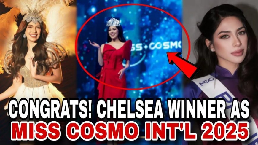 VS wint Miss Cosmo 2025; Filipijnense Chelsea Fernandez is eerste runner-up