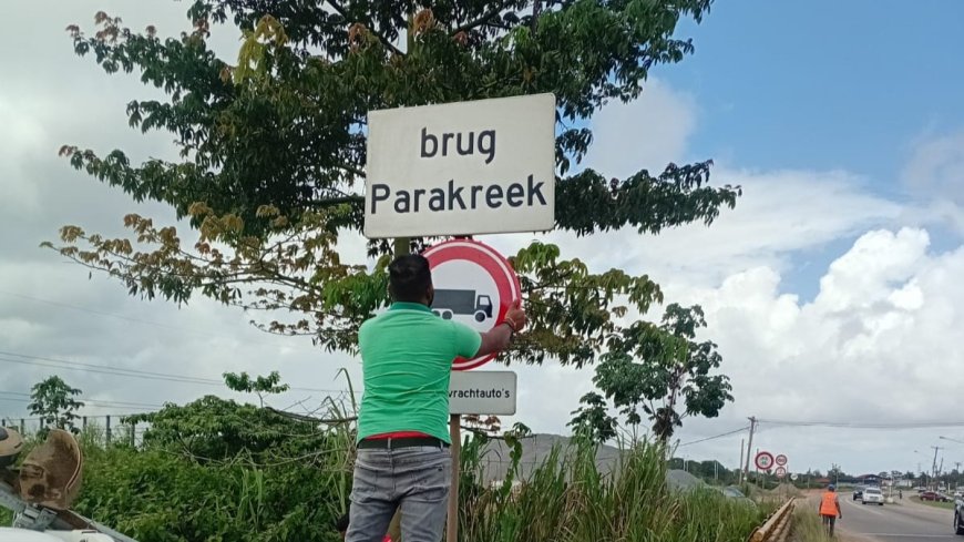 Brug Parakreek gesloten voor vrachtverkeer wegens instortingsgevaar