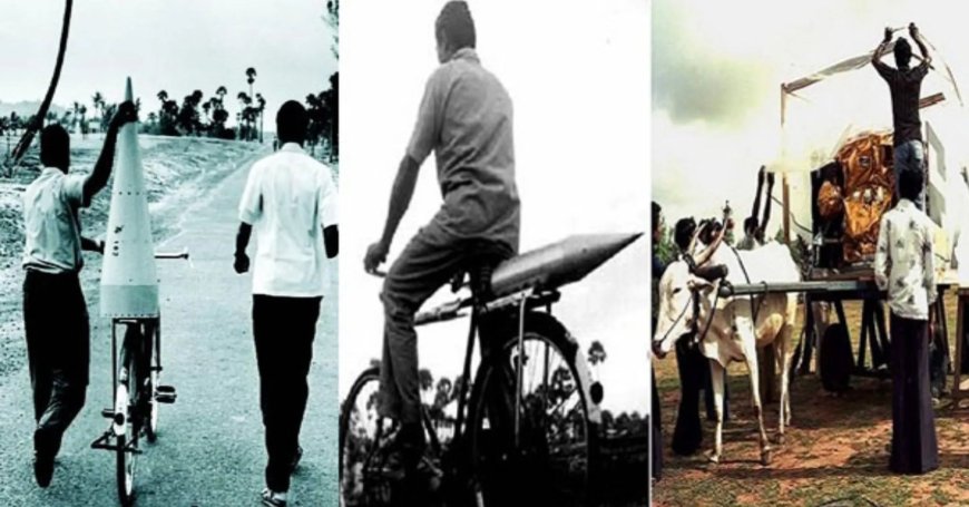 WIST U DAT: In 1963 India’s eerste raket achterop een fiets naar lanceerstation werd vervoerd