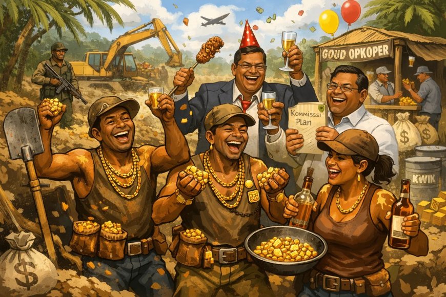 Minister Abiamofo en de eeuwige belofte: orde in een goudchaos