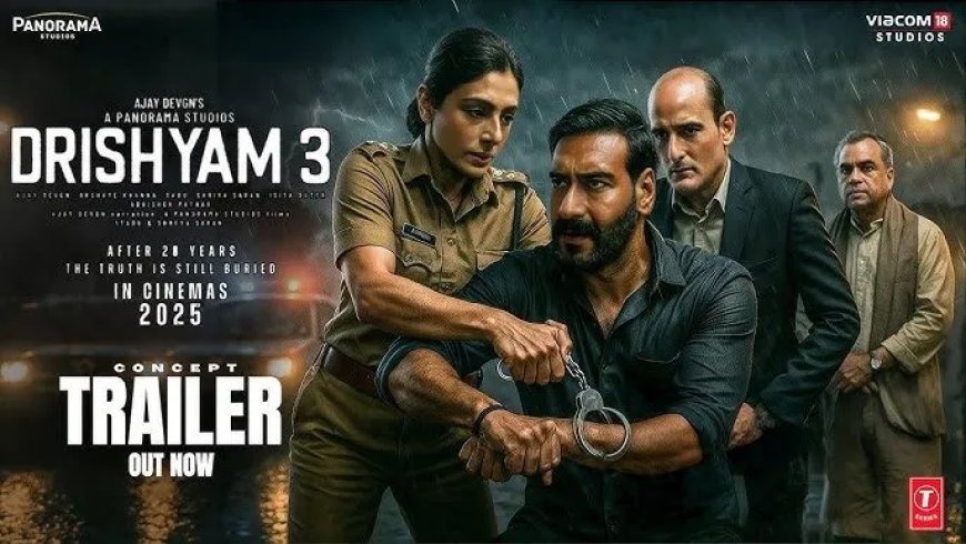 Drishyam 3: De laatste confrontatie op 2 oktober 2026