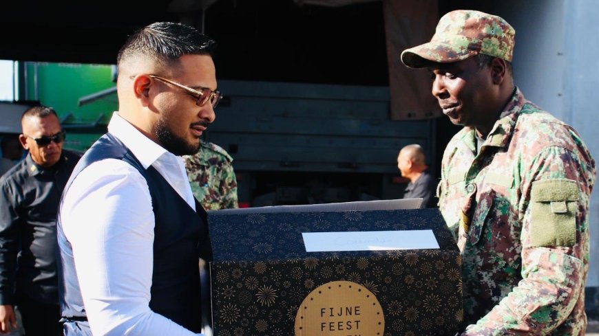 Kerstgebaar voor militairen op afgelegen detacheringsposten