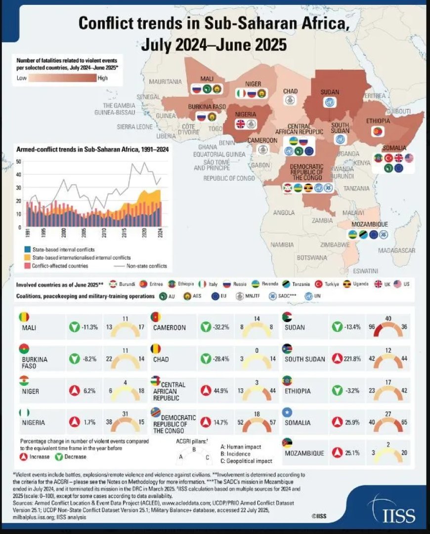 Analyse van conflicttrends in Sub-Sahara Afrika toont zorgwekkende realiteit