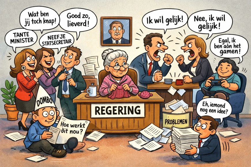 Geen tantepolitiek, een oma-bestuur