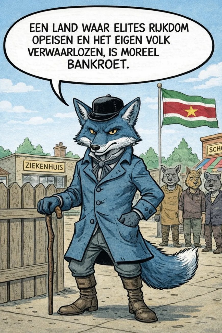 Suriname: Waar macht loont en moraal failliet gaat