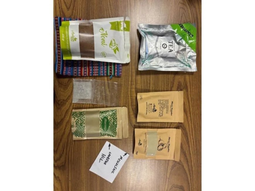 Illegale verdovende middelen vermomd als kruiden verzonden vanuit Peru