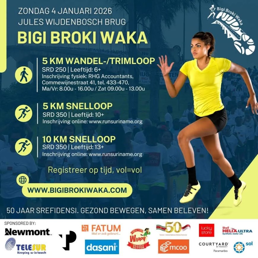 Vroege sluiting registratie Bigi Broko Waka zorgt voor teleurstelling