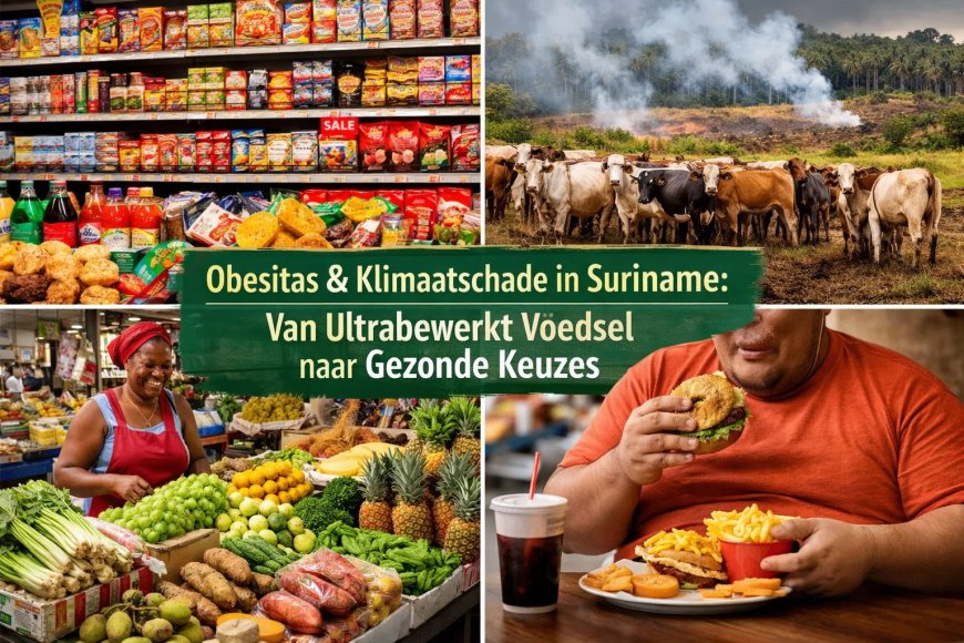 Suriname draagt weinig bij aan klimaatverandering, maar importeert wel een groeiend gezondhei