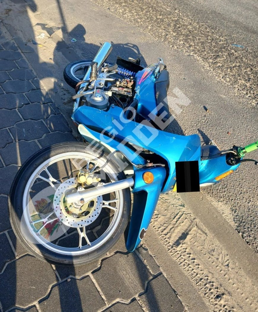 Bromfietser gewond na aanrijding door geen aan hem voorrang verlenende auto