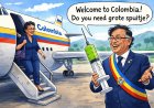 “Welcome to Colombia!”