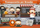 Transparantie per broodje
