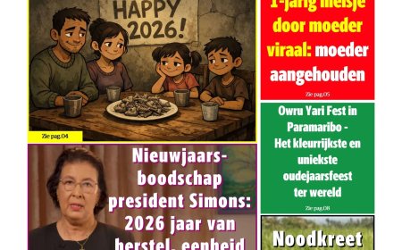Dagblad Suriname, vrijdag 2 januari 2026
