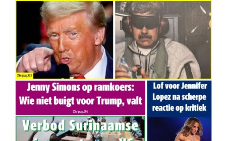 Dagblad Suriname, maandag 5 januari 2026