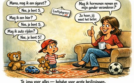 “Mama, ik ben vijf… maar wel heel zeker”