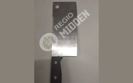 Vriendin verwondt man met kapmes