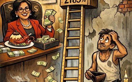 De loonkloof in één salarisstrook in Suriname