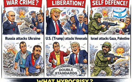 Dubbele maatstaven op wereldschaal