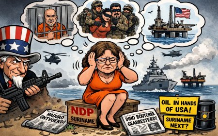 uriname tussen angst, olie en stilte