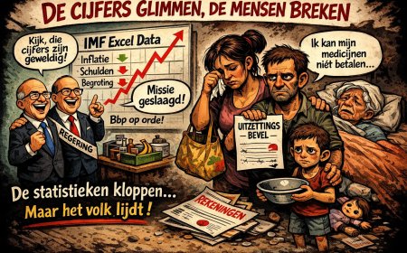 De cijfers glimmen, de mensen breken