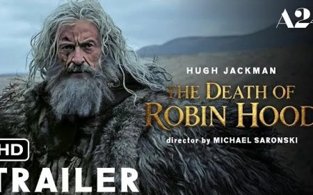 Van Wolverine naar Robin Hood: Hugh Jackman is historisch icoon op poster van nieuwe A24-film