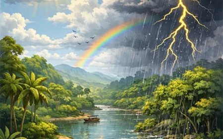 Verspreide regenbuien vooral in de middag