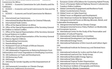 Trump trekt VS terug uit 66 internationale organisaties