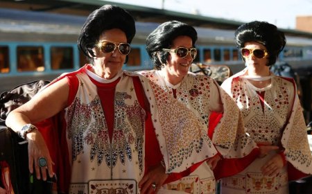 Opmerkelijk – Elvis Presley-thematrein naar Australisch Presley eerbetoonfestival