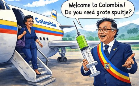 “Welcome to Colombia!”