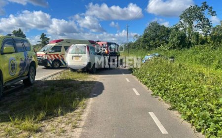 Dode en gewonden bij frontale botsing op Martin Luther Kingweg