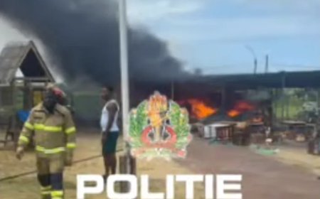 Magazijn bij kindertehuis Nos Kasita door brand verwoest