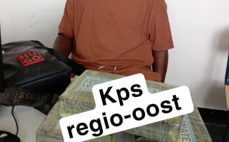 Politie Moengo arresteert verdachte met grote partij drugs