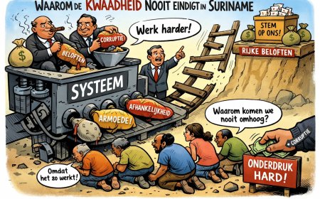 Waarom de kwaadheid nooit eindigt in Suriname