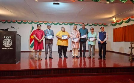 Eerbetoon aan Baithak Gana ‘Meesters’ op Pravasi Bharatiya Divas