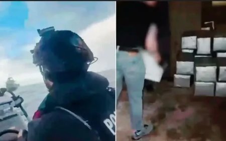 Recordvangst: bijna tien ton cocaïne onderschept op zee